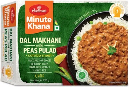 Haldiram's Minute Khana Dal Makhani with Peas Pulao